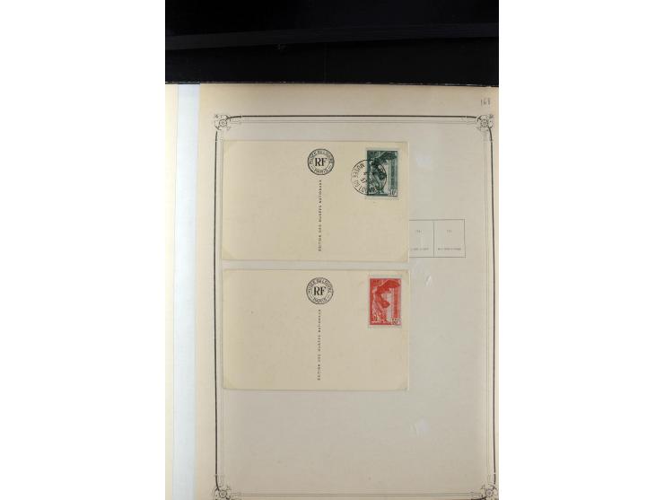 1889/1950, ungebrauchte/postfrische und gestempelte Partie, dabei eine Sammlung Frankreich mit besseren, u.a. Mi.-Nr. 321 auf