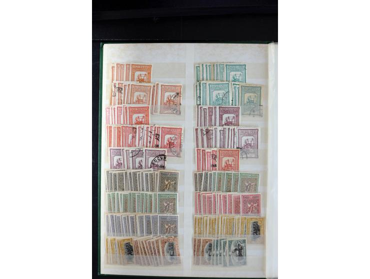 1889/1950, ungebrauchte/postfrische und gestempelte Partie, dabei eine Sammlung Frankreich mit besseren, u.a. Mi.-Nr. 321 auf