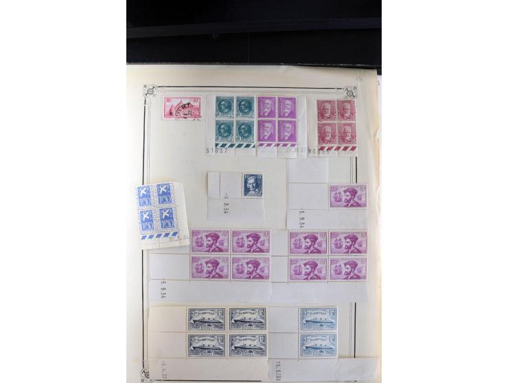 1889/1950, ungebrauchte/postfrische und gestempelte Partie, dabei eine Sammlung Frankreich mit besseren, u.a. Mi.-Nr. 321 auf