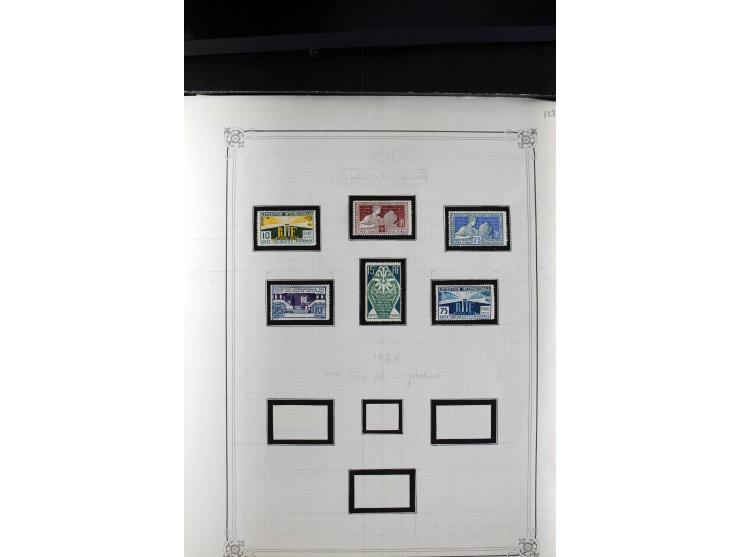 1889/1950, ungebrauchte/postfrische und gestempelte Partie, dabei eine Sammlung Frankreich mit besseren, u.a. Mi.-Nr. 321 auf