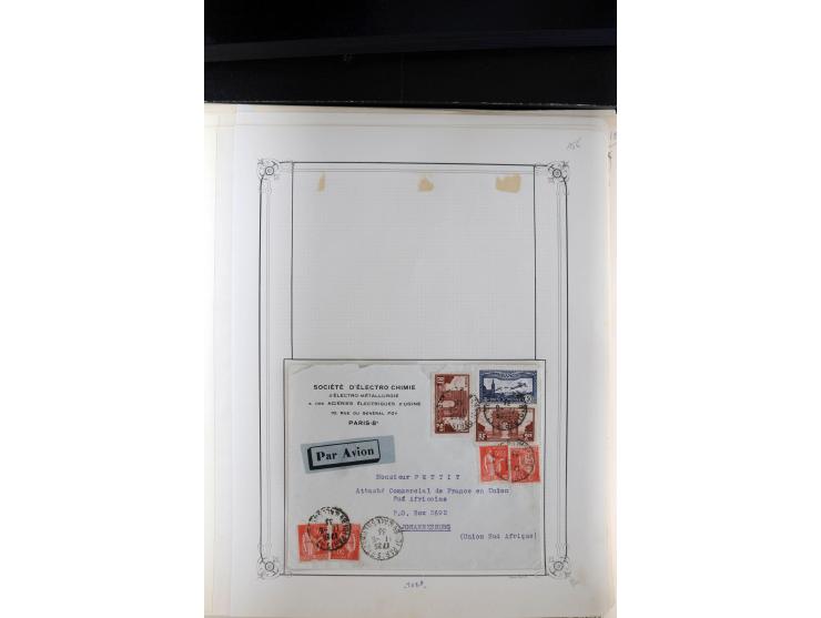 1889/1950, ungebrauchte/postfrische und gestempelte Partie, dabei eine Sammlung Frankreich mit besseren, u.a. Mi.-Nr. 321 auf