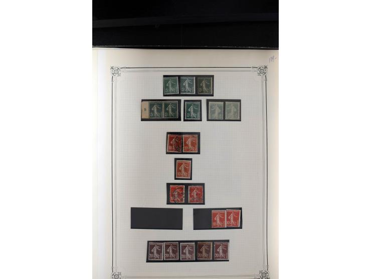1889/1950, ungebrauchte/postfrische und gestempelte Partie, dabei eine Sammlung Frankreich mit besseren, u.a. Mi.-Nr. 321 auf