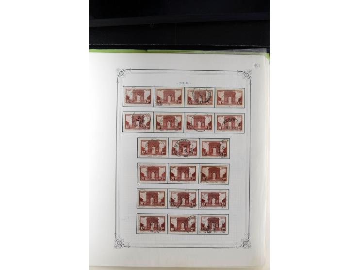 1889/1950, ungebrauchte/postfrische und gestempelte Partie, dabei eine Sammlung Frankreich mit besseren, u.a. Mi.-Nr. 321 auf