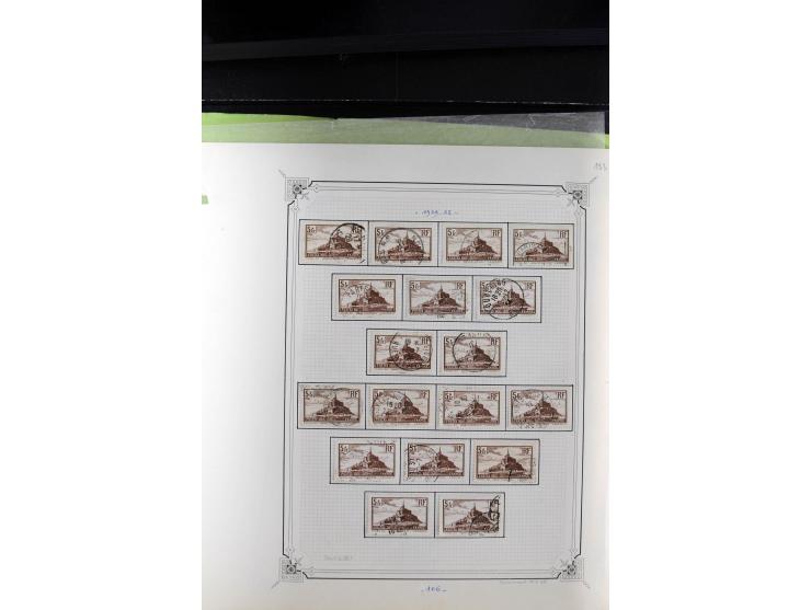 1889/1950, ungebrauchte/postfrische und gestempelte Partie, dabei eine Sammlung Frankreich mit besseren, u.a. Mi.-Nr. 321 auf