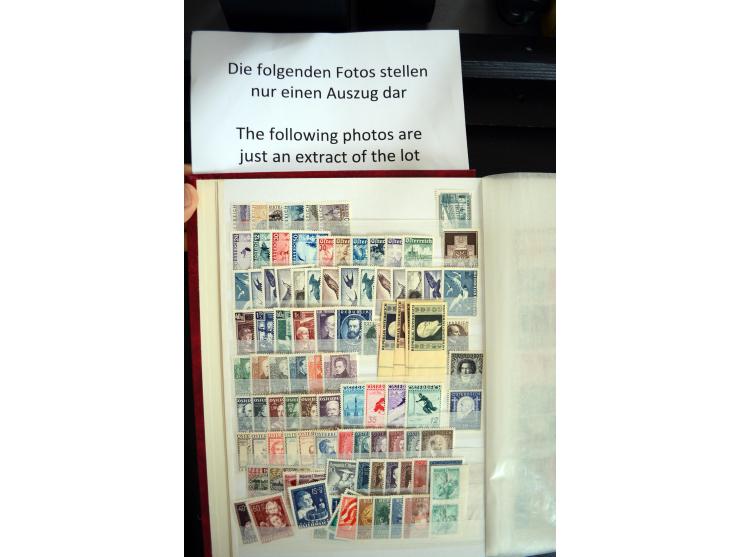 1890/1958, sehr hochwertige, meist ungebrauchte/postfrische Partie ab Argentien mit fast auschließlich besseren und hochwerti