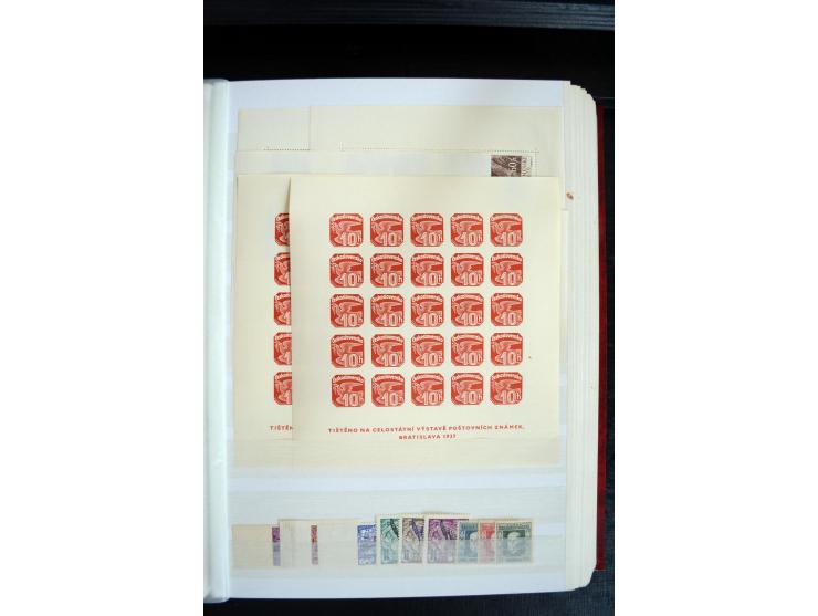 1890/1958, sehr hochwertige, meist ungebrauchte/postfrische Partie ab Argentien mit fast auschließlich besseren und hochwerti