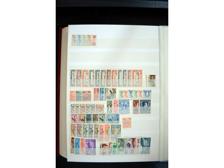 1890/1958, sehr hochwertige, meist ungebrauchte/postfrische Partie ab Argentien mit fast auschließlich besseren und hochwerti