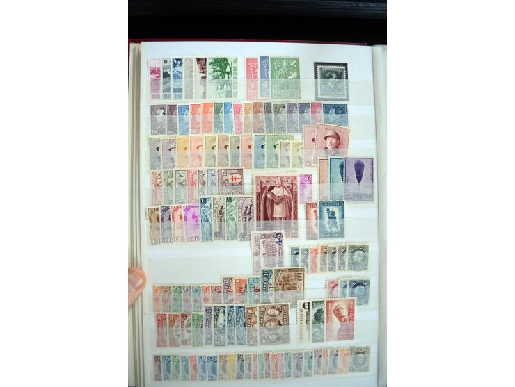 1890/1958, sehr hochwertige, meist ungebrauchte/postfrische Partie ab Argentien mit fast auschließlich besseren und hochwerti