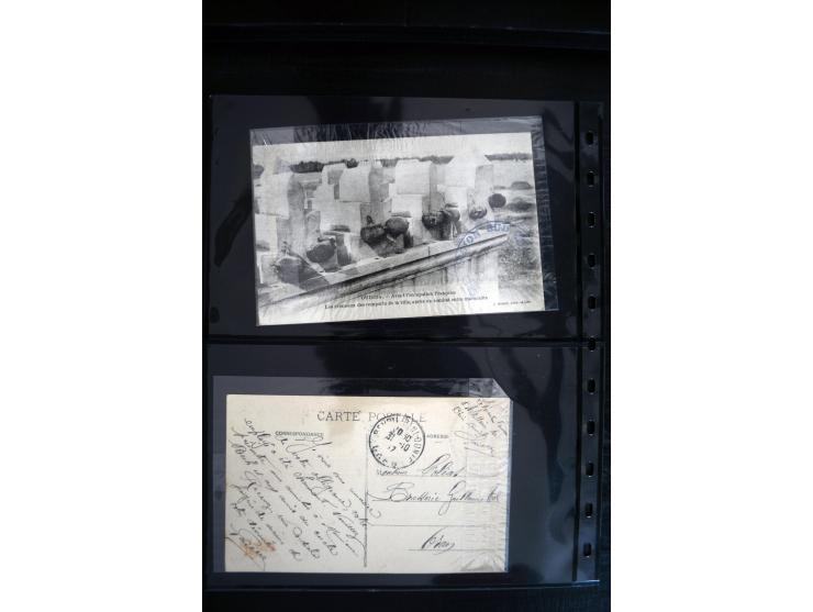 1747/1945 (ca.), einige hundert Briefe, Karten und Ganzsachen mit Schwerpunkt bis ca. 1900, dabei viele interessante Frankatu