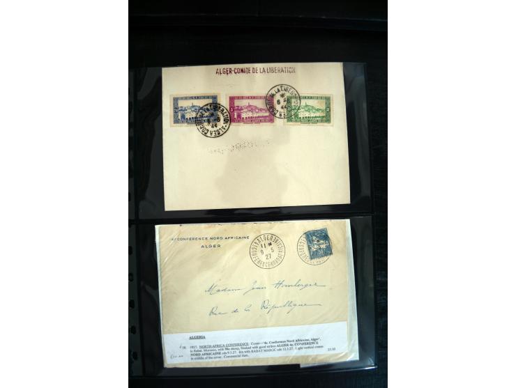 1747/1945 (ca.), einige hundert Briefe, Karten und Ganzsachen mit Schwerpunkt bis ca. 1900, dabei viele interessante Frankatu