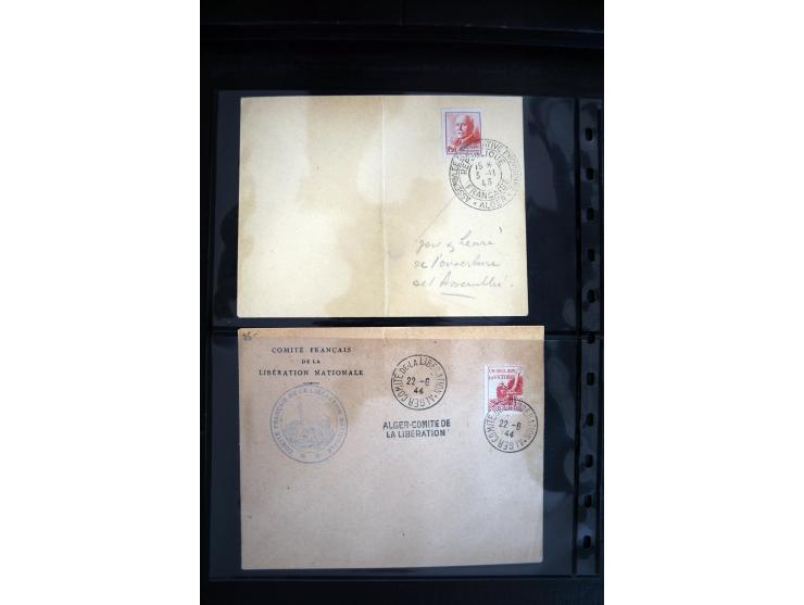 1747/1945 (ca.), einige hundert Briefe, Karten und Ganzsachen mit Schwerpunkt bis ca. 1900, dabei viele interessante Frankatu