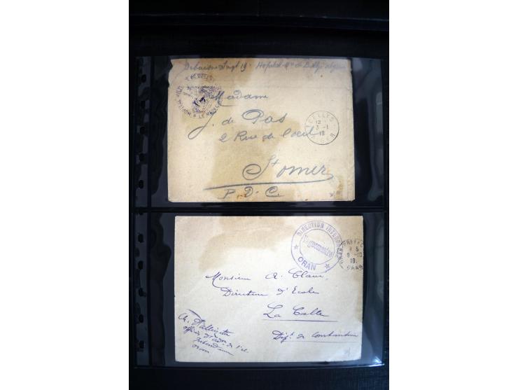 1747/1945 (ca.), einige hundert Briefe, Karten und Ganzsachen mit Schwerpunkt bis ca. 1900, dabei viele interessante Frankatu
