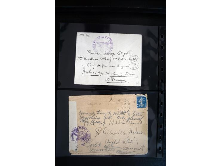1747/1945 (ca.), einige hundert Briefe, Karten und Ganzsachen mit Schwerpunkt bis ca. 1900, dabei viele interessante Frankatu