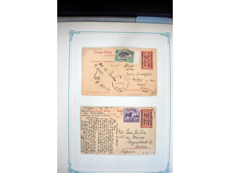 1747/1945 (ca.), einige hundert Briefe, Karten und Ganzsachen mit Schwerpunkt bis ca. 1900, dabei viele interessante Frankatu