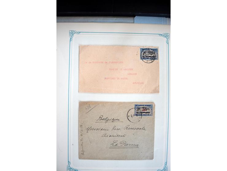 1747/1945 (ca.), einige hundert Briefe, Karten und Ganzsachen mit Schwerpunkt bis ca. 1900, dabei viele interessante Frankatu