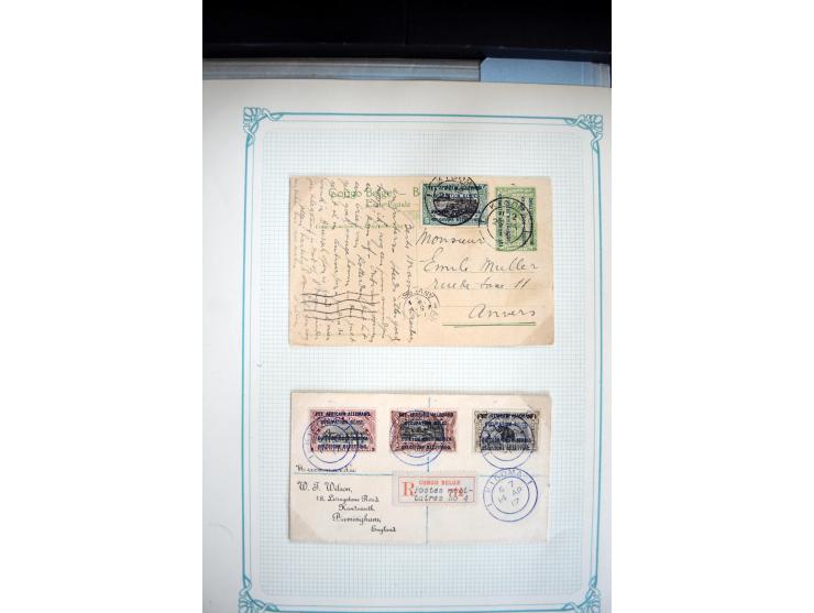 1747/1945 (ca.), einige hundert Briefe, Karten und Ganzsachen mit Schwerpunkt bis ca. 1900, dabei viele interessante Frankatu