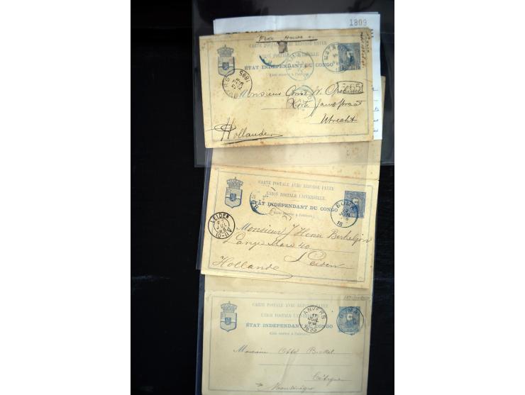 1747/1945 (ca.), einige hundert Briefe, Karten und Ganzsachen mit Schwerpunkt bis ca. 1900, dabei viele interessante Frankatu