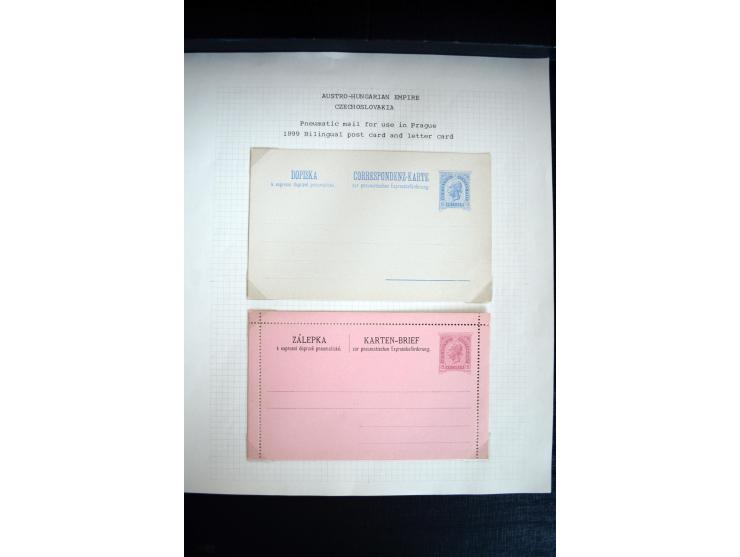 1747/1945 (ca.), einige hundert Briefe, Karten und Ganzsachen mit Schwerpunkt bis ca. 1900, dabei viele interessante Frankatu