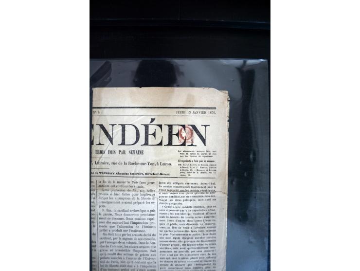 1747/1945 (ca.), einige hundert Briefe, Karten und Ganzsachen mit Schwerpunkt bis ca. 1900, dabei viele interessante Frankatu
