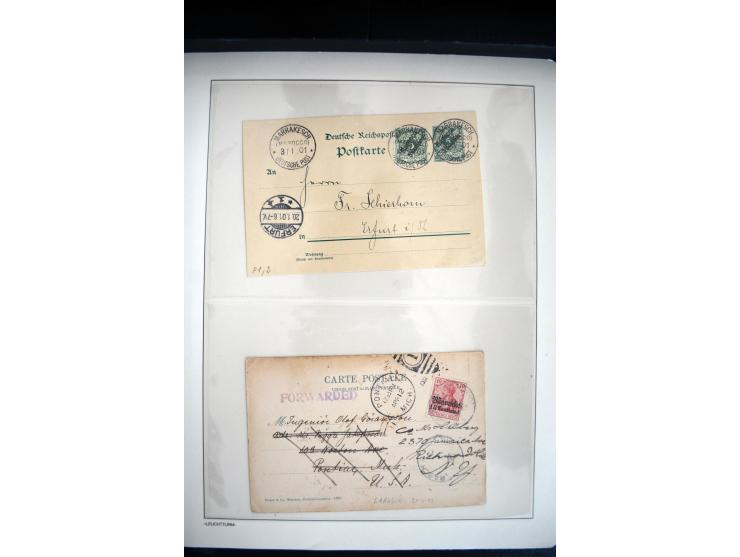 1747/1945 (ca.), einige hundert Briefe, Karten und Ganzsachen mit Schwerpunkt bis ca. 1900, dabei viele interessante Frankatu