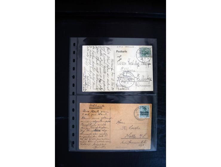 1747/1945 (ca.), einige hundert Briefe, Karten und Ganzsachen mit Schwerpunkt bis ca. 1900, dabei viele interessante Frankatu