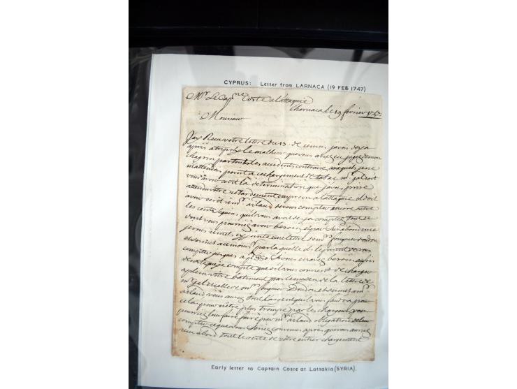 1747/1945 (ca.), einige hundert Briefe, Karten und Ganzsachen mit Schwerpunkt bis ca. 1900, dabei viele interessante Frankatu