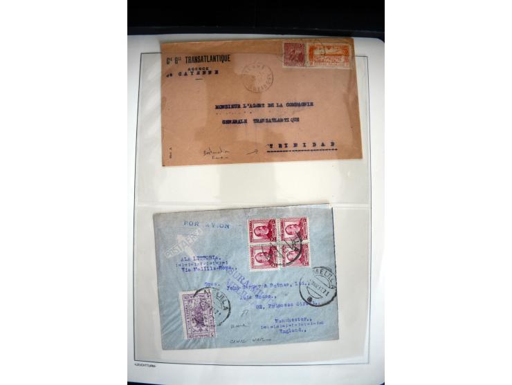 1747/1945 (ca.), einige hundert Briefe, Karten und Ganzsachen mit Schwerpunkt bis ca. 1900, dabei viele interessante Frankatu