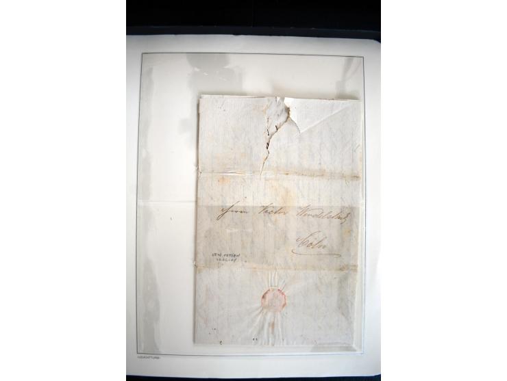 1747/1945 (ca.), einige hundert Briefe, Karten und Ganzsachen mit Schwerpunkt bis ca. 1900, dabei viele interessante Frankatu