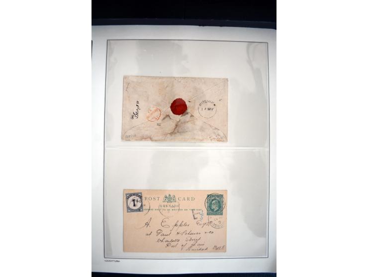 1747/1945 (ca.), einige hundert Briefe, Karten und Ganzsachen mit Schwerpunkt bis ca. 1900, dabei viele interessante Frankatu