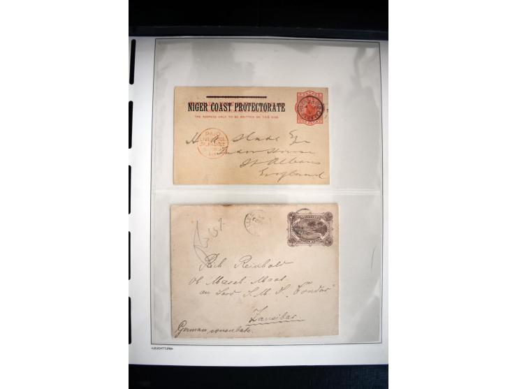 1747/1945 (ca.), einige hundert Briefe, Karten und Ganzsachen mit Schwerpunkt bis ca. 1900, dabei viele interessante Frankatu