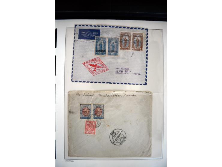 1747/1945 (ca.), einige hundert Briefe, Karten und Ganzsachen mit Schwerpunkt bis ca. 1900, dabei viele interessante Frankatu