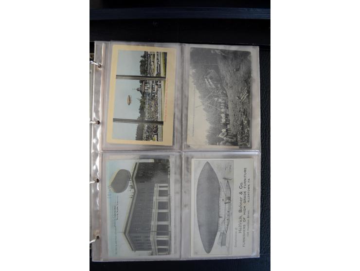 1908/1940, interessante Sammlung "Zeppelinpost, Ballonpost und Flugpost aus aller Welt" mit über 190 Briefen, Karten und sehr