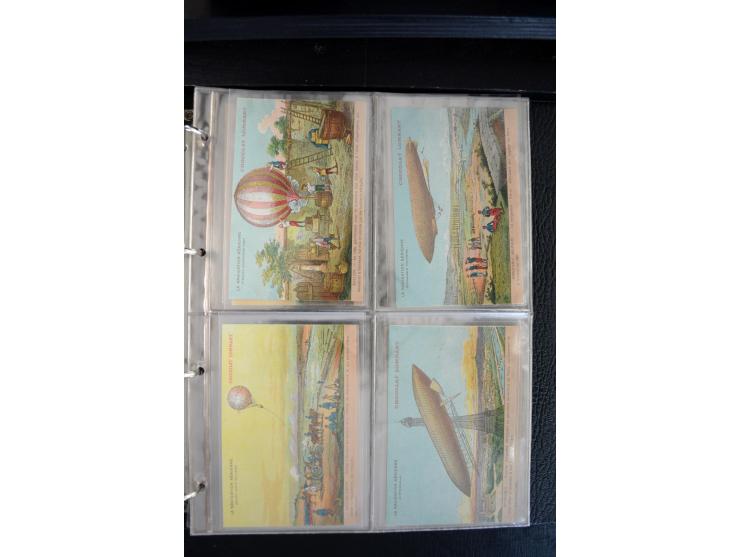 1908/1940, interessante Sammlung "Zeppelinpost, Ballonpost und Flugpost aus aller Welt" mit über 190 Briefen, Karten und sehr