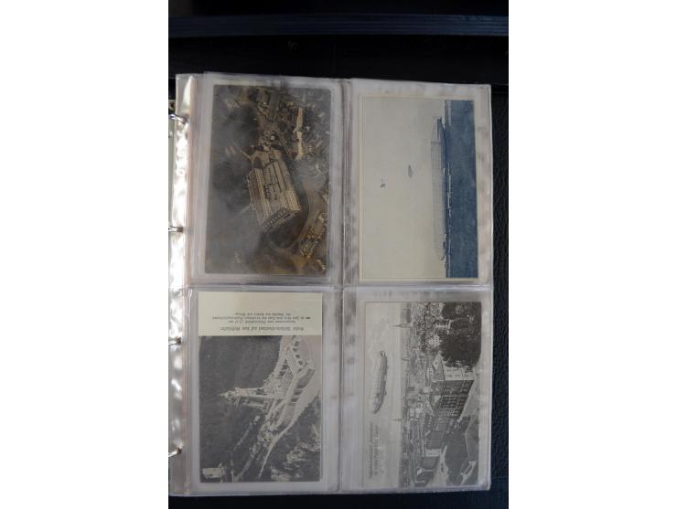1908/1940, interessante Sammlung "Zeppelinpost, Ballonpost und Flugpost aus aller Welt" mit über 190 Briefen, Karten und sehr