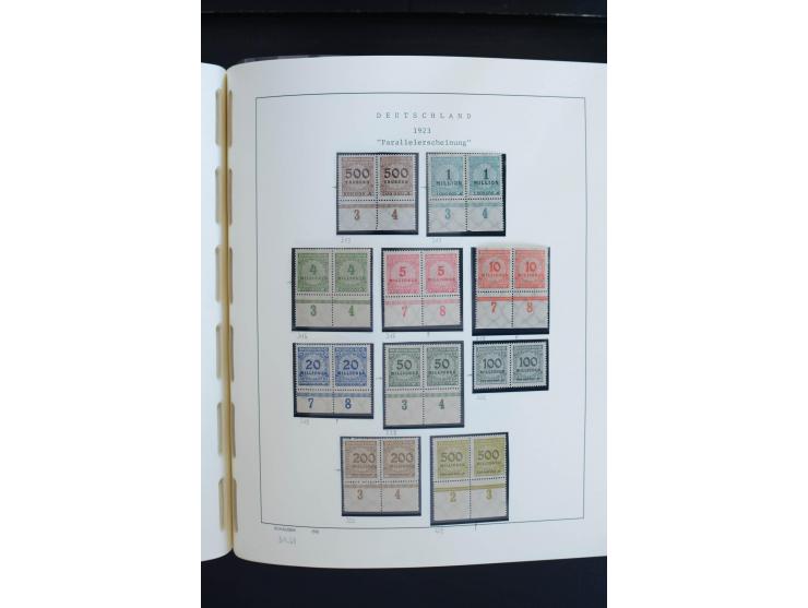 1872/1945, postfrische, ungebrauchte und gestempelte Sammlung, vielfach in beiden Erhaltungen gesammelt, ab Weimar kpl., dazu