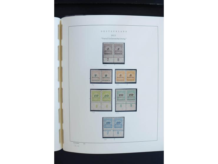 1872/1945, postfrische, ungebrauchte und gestempelte Sammlung, vielfach in beiden Erhaltungen gesammelt, ab Weimar kpl., dazu