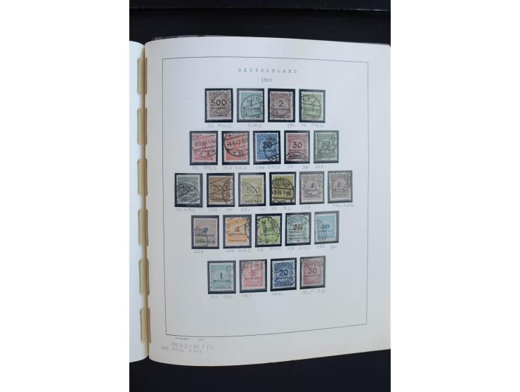1872/1945, postfrische, ungebrauchte und gestempelte Sammlung, vielfach in beiden Erhaltungen gesammelt, ab Weimar kpl., dazu