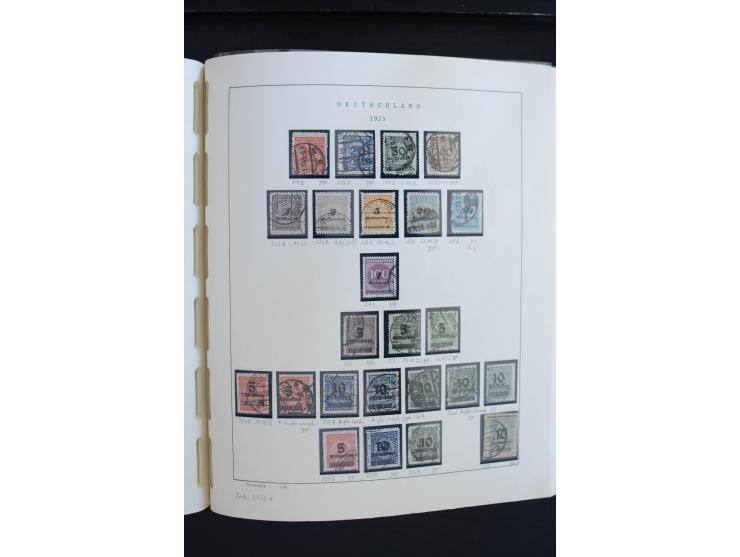 1872/1945, postfrische, ungebrauchte und gestempelte Sammlung, vielfach in beiden Erhaltungen gesammelt, ab Weimar kpl., dazu