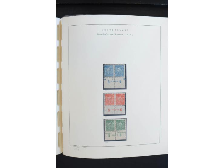 1872/1945, postfrische, ungebrauchte und gestempelte Sammlung, vielfach in beiden Erhaltungen gesammelt, ab Weimar kpl., dazu