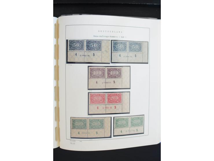 1872/1945, postfrische, ungebrauchte und gestempelte Sammlung, vielfach in beiden Erhaltungen gesammelt, ab Weimar kpl., dazu