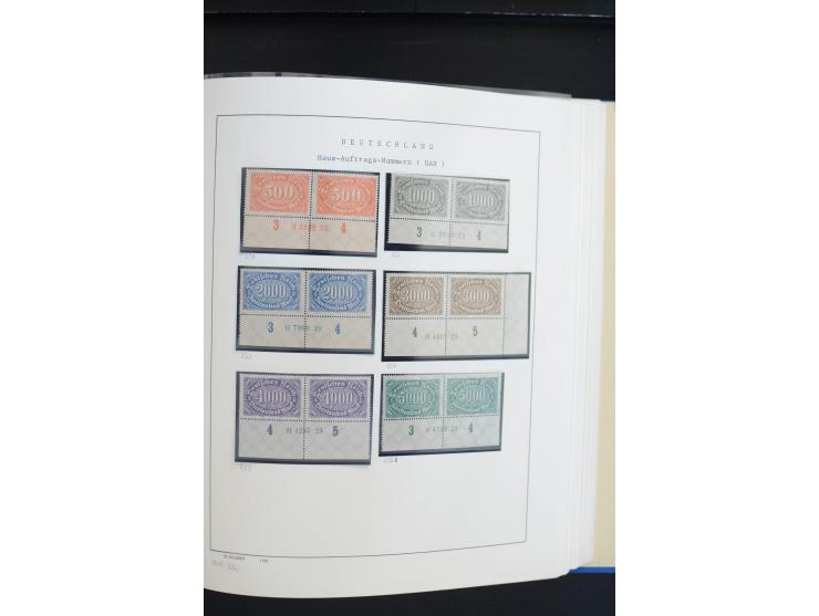 1872/1945, postfrische, ungebrauchte und gestempelte Sammlung, vielfach in beiden Erhaltungen gesammelt, ab Weimar kpl., dazu