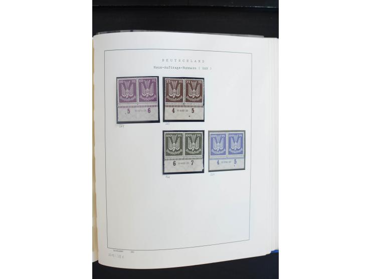 1872/1945, postfrische, ungebrauchte und gestempelte Sammlung, vielfach in beiden Erhaltungen gesammelt, ab Weimar kpl., dazu