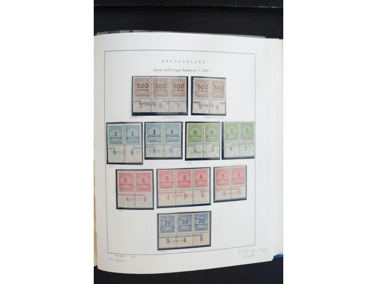 1872/1945, postfrische, ungebrauchte und gestempelte Sammlung, vielfach in beiden Erhaltungen gesammelt, ab Weimar kpl., dazu