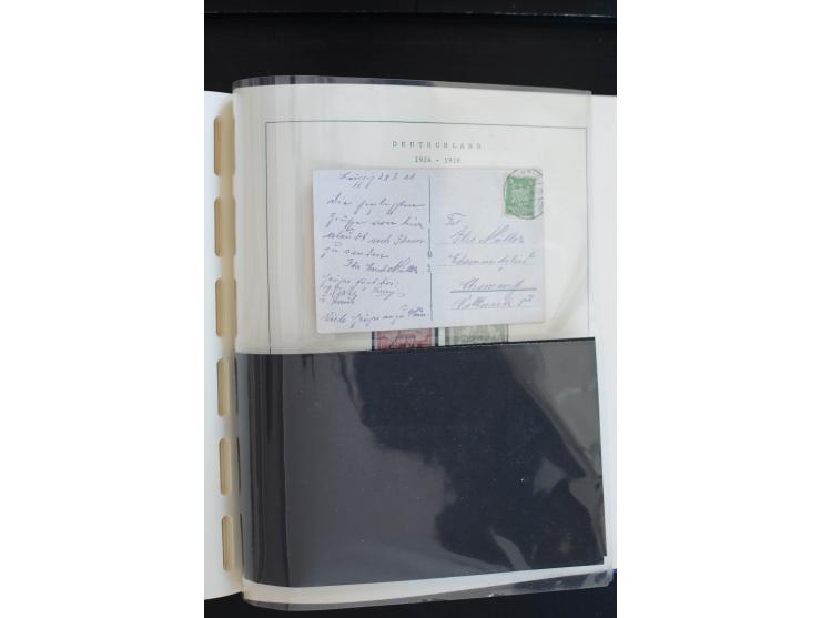 1872/1945, postfrische, ungebrauchte und gestempelte Sammlung, vielfach in beiden Erhaltungen gesammelt, ab Weimar kpl., dazu