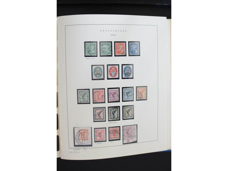 1872/1945, postfrische, ungebrauchte und gestempelte Sammlung, vielfach in beiden Erhaltungen gesammelt, ab Weimar kpl., dazu