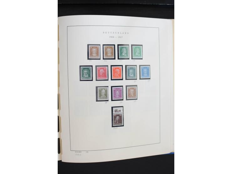 1872/1945, postfrische, ungebrauchte und gestempelte Sammlung, vielfach in beiden Erhaltungen gesammelt, ab Weimar kpl., dazu