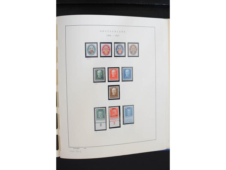 1872/1945, postfrische, ungebrauchte und gestempelte Sammlung, vielfach in beiden Erhaltungen gesammelt, ab Weimar kpl., dazu