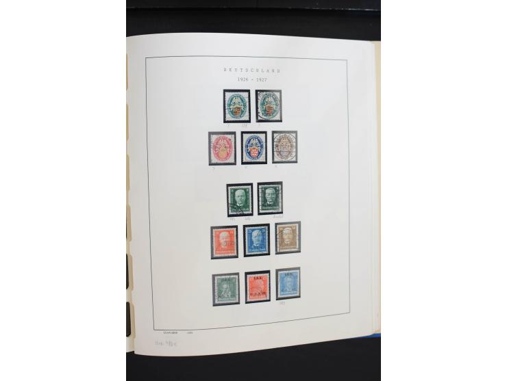 1872/1945, postfrische, ungebrauchte und gestempelte Sammlung, vielfach in beiden Erhaltungen gesammelt, ab Weimar kpl., dazu