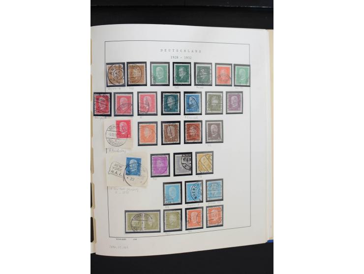 1872/1945, postfrische, ungebrauchte und gestempelte Sammlung, vielfach in beiden Erhaltungen gesammelt, ab Weimar kpl., dazu