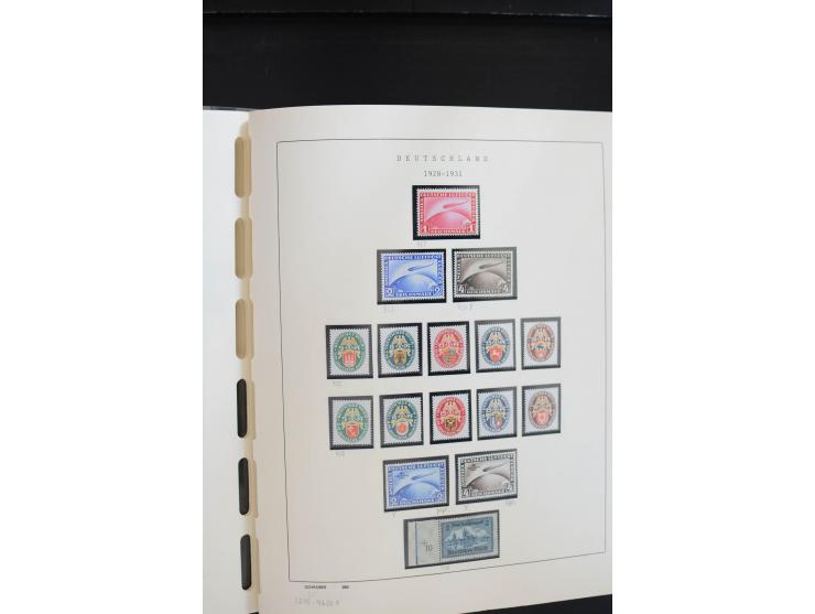 1872/1945, postfrische, ungebrauchte und gestempelte Sammlung, vielfach in beiden Erhaltungen gesammelt, ab Weimar kpl., dazu